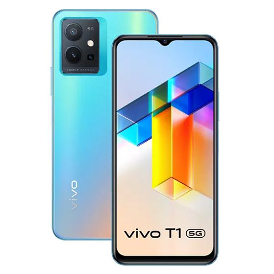 Vivo T1 5G (128GB ROM, 8GB RAM, PD2165BF_IN, Rainbow Fantasy)​